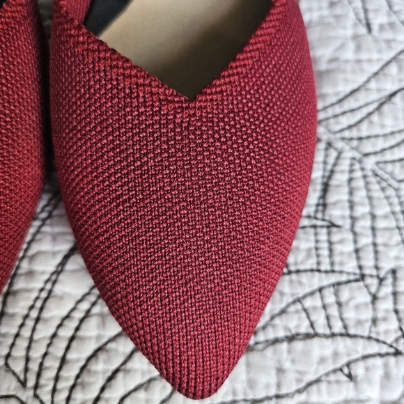 EUC LIKE NEW Rothy’s The High Point Autumn Red Women 6 - Picture 10 of 16